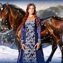 Схема вышивки «Великолепный век»