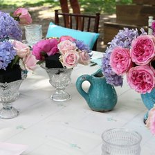 Схема вышивки «Цветы»