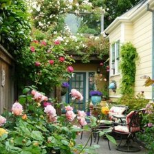 Схема вышивки «Пейзаж»