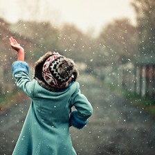 Схема вышивки «Под дождем»