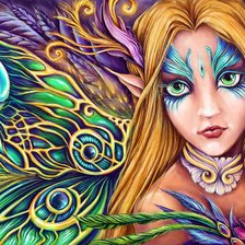 Схема вышивки «Эльф»