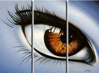 Схема вышивки «пронзительный взгляд»