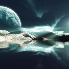 Схема вышивки «просто космос»