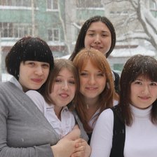 Схема вышивки «Девочки)»