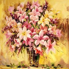 Схема вышивки «Лилии»