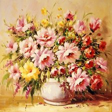 Схема вышивки «Букет»