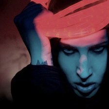 Схема вышивки «Marilyn Manson»