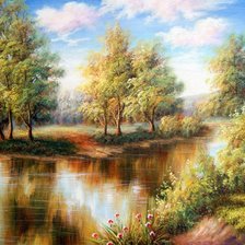 Схема вышивки «Природа»