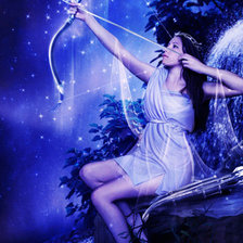 Схема вышивки «амур»