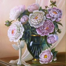 Схема вышивки «букет цветов»