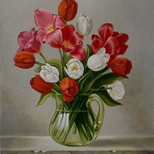 Схема вышивки «букет цветов»