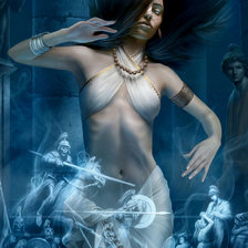 Схема вышивки «Богиня»