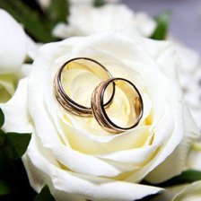 Схема вышивки «обручение»