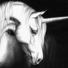 Схема вышивки «ЕДИНОРОГ»