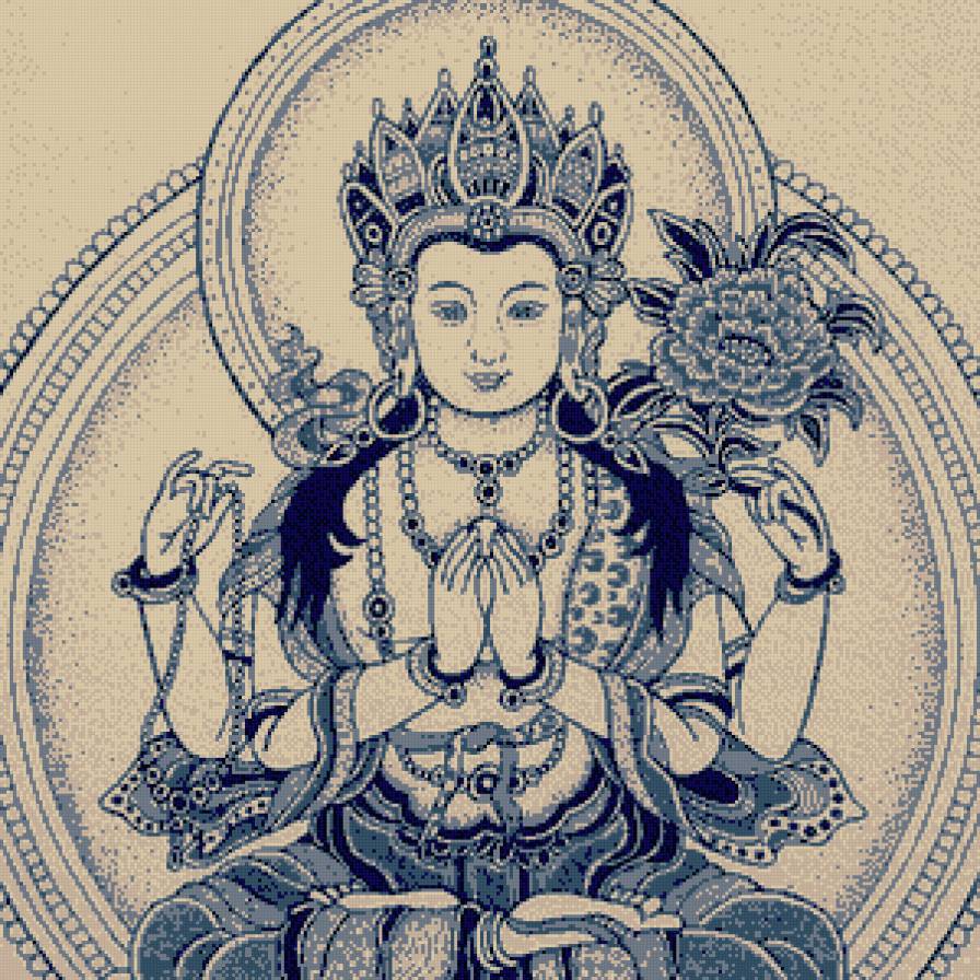 Кришна - флейта, индия, веды, бог, лотос, кришна - предпросмотр