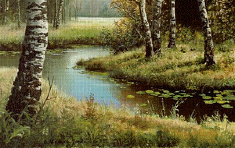 Русский пейзаж ч.2 низ - пейзаж, россия, лето, природа - предпросмотр