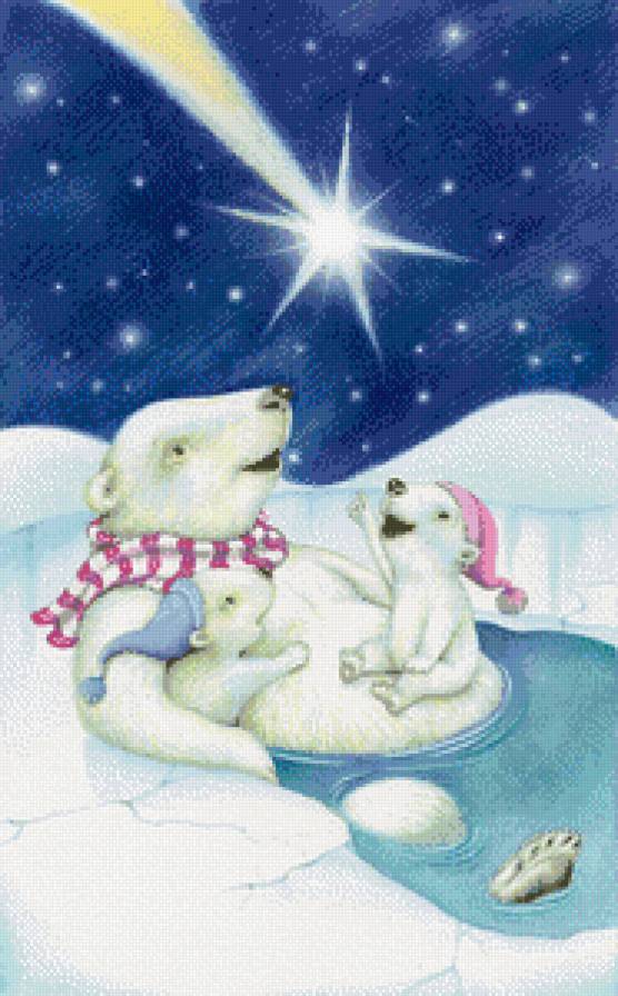 Белые медвежата - медведи, сказка, животные, детская - предпросмотр