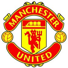 Схема вышивки «Manchester United»