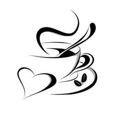 Схема вышивки «чашка кофе»