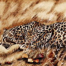 Схема вышивки «охота часть 1»