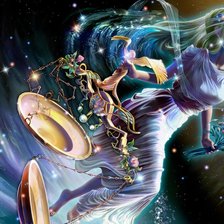 Схема вышивки «Знак зодиака Весы»