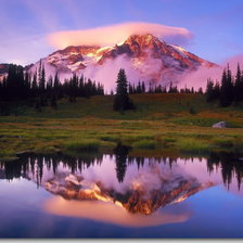 Схема вышивки «Закат»