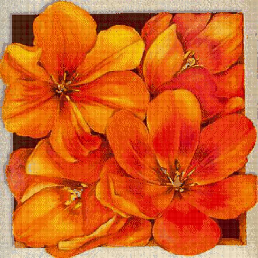 Цветочная подушка - подушки - предпросмотр