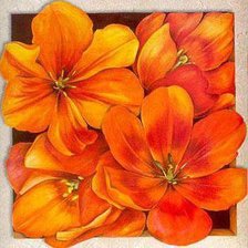 Цветочная подушка