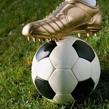 Схема вышивки «Золотая бутса.»