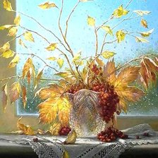 Схема вышивки «Осенний букет»