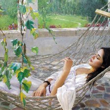 Схема вышивки «Дневной сон»