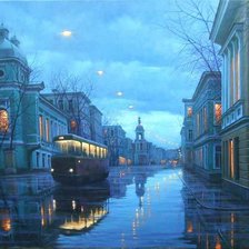 Схема вышивки «Картина А.Бутырского»