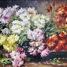 Схема вышивки «Картина Е.Комаровской»