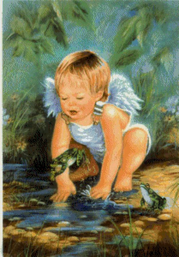 Ангел и жабка - предпросмотр