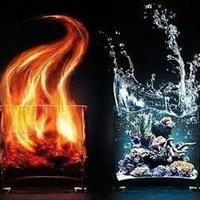 Схема вышивки «Четыре стихии»