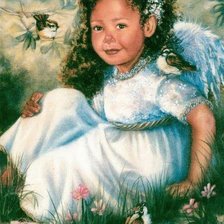 Схема вышивки «Ангелок»