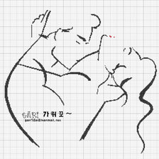 Схема вышивки «Пара»