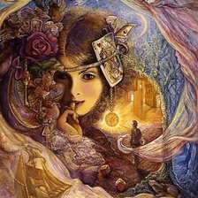 Схема вышивки «Ворожея»