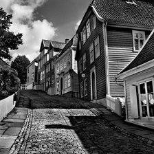 Схема вышивки «Деревня»