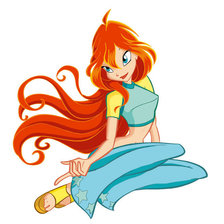 Схема вышивки «Блум»