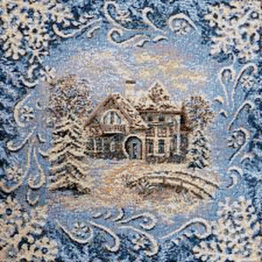 Подушка - подушка, узор - предпросмотр