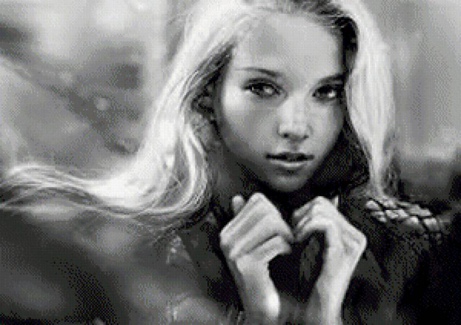 №556586 - девушка, монохром, люди, женщина, красота - предпросмотр