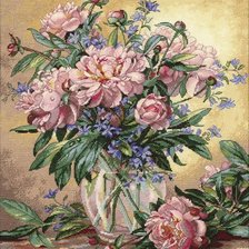 Схема вышивки «мои любимые цветы»