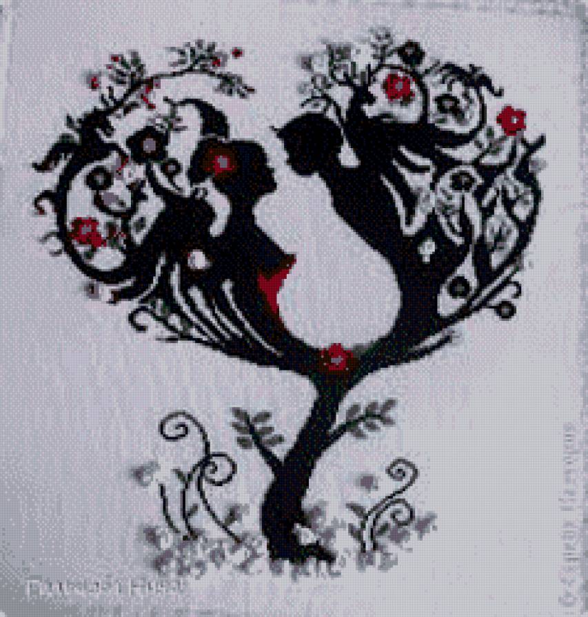 №556822 - люди, монохром, любовь - предпросмотр