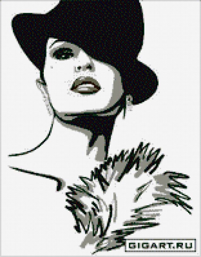 №556841 - женщина, красота, девушка, монохром, люди - предпросмотр