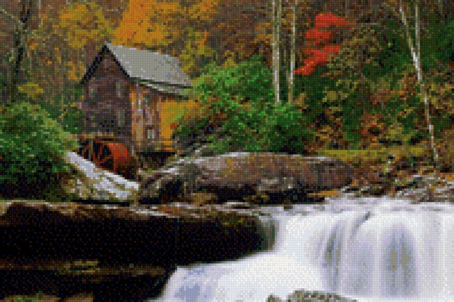 Домик в лесу - предпросмотр