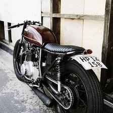 Схема вышивки «Мотоцикл»