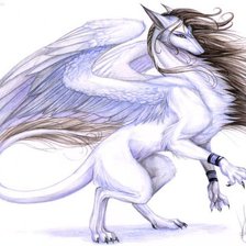 Схема вышивки «Ангельская львица»