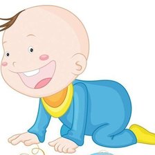 Схема вышивки «Ползунок»