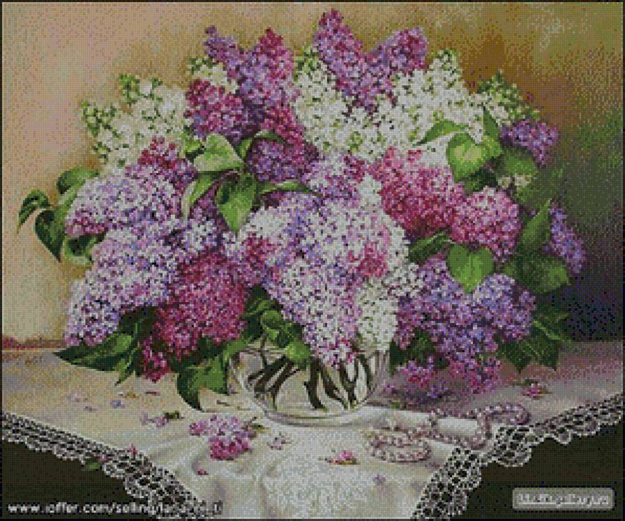 букет сирени - букет - предпросмотр